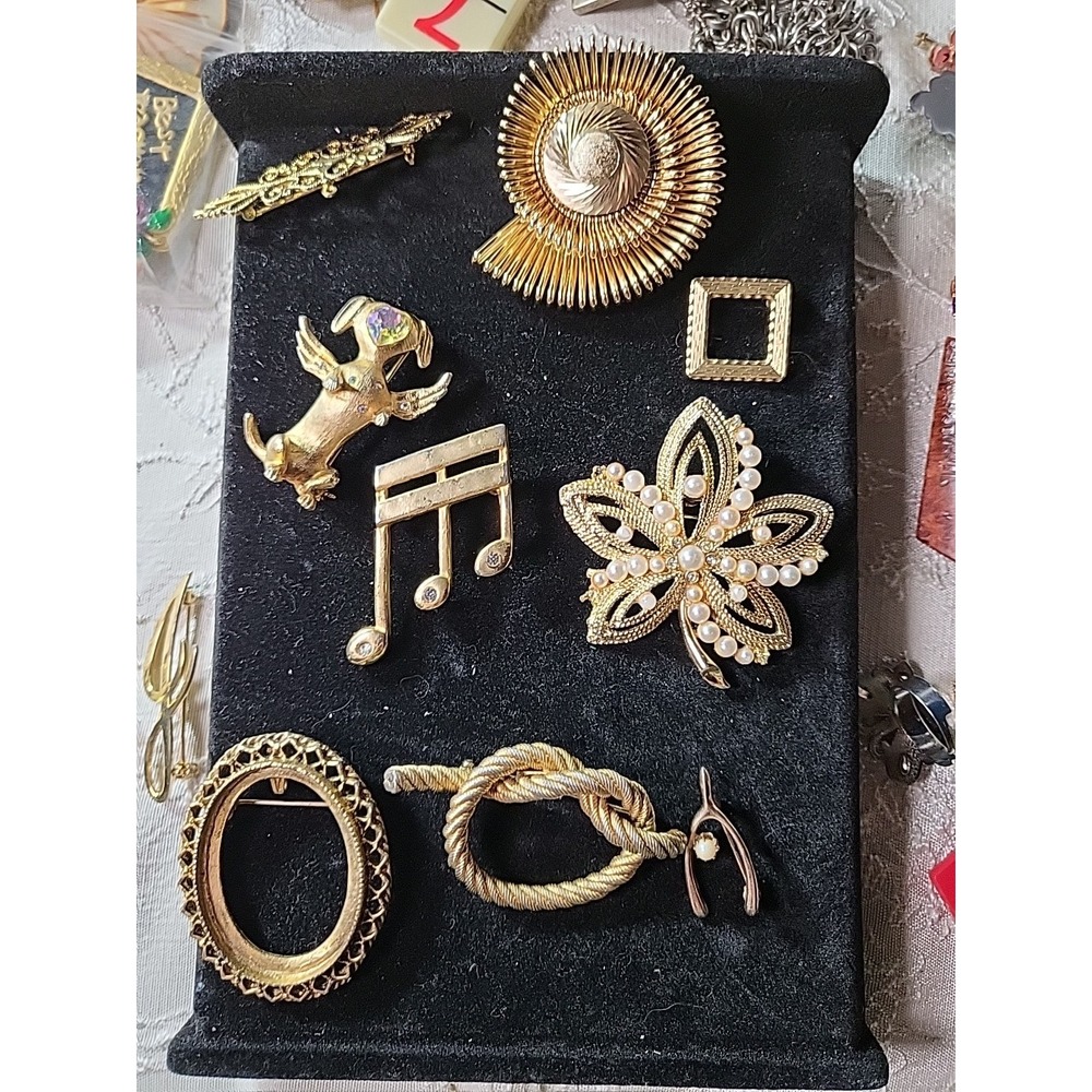 Brooches Vintage LOT - Picture 7 of 11
